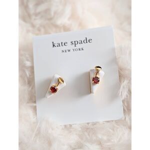 Kate Spade NY Pastry Shop Slice of Cake Stud Earrings